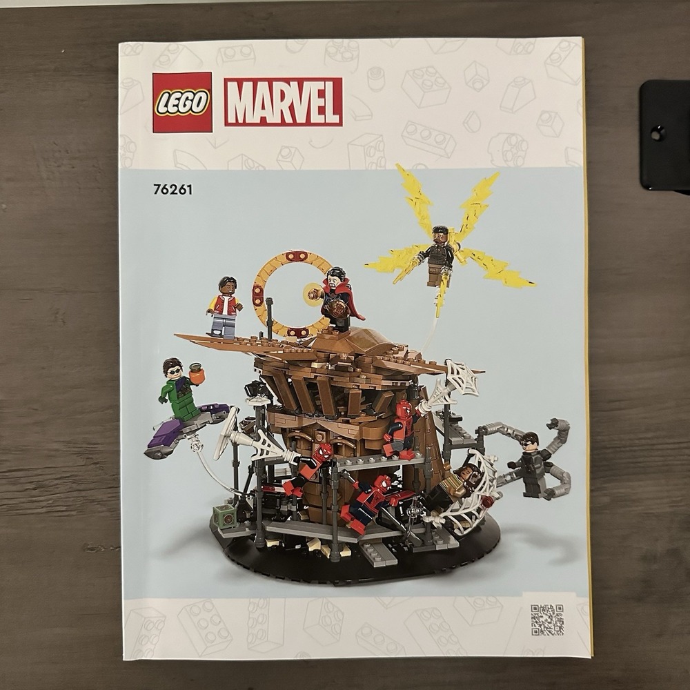 LEGO Marvel 76261 Instruction Manual, Spider-Man Final Battle | Manual Only